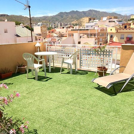 Room With Single Bed In Typical Townhouse With Rooftop Terrace Málaga Esterno foto