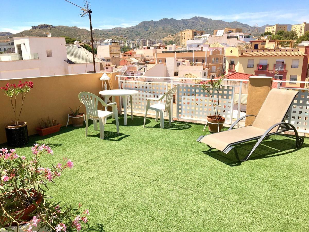 Room With Single Bed In Typical Townhouse With Rooftop Terrace Málaga Esterno foto